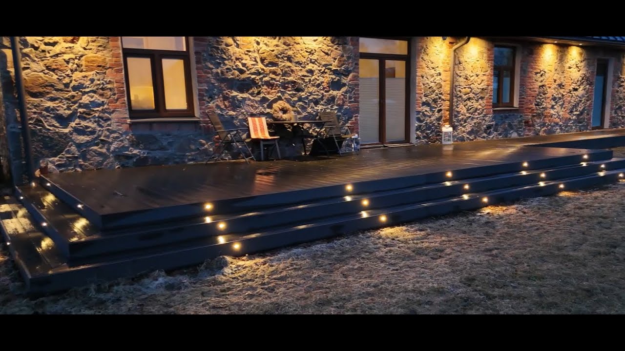 Terrassi ehitus ja basseini paigaldamine Pilvilas | Terrassivennad.ee