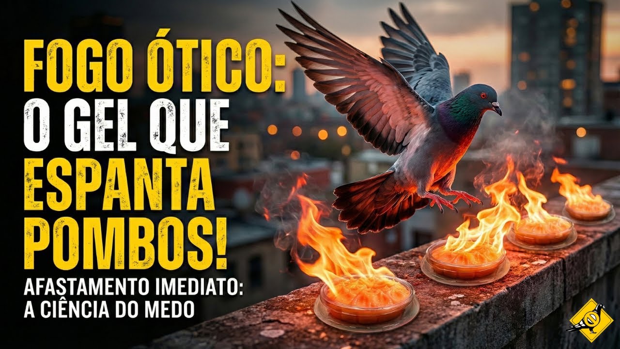 Remove pombos sem redes, sem espigões e sem alterar a estética