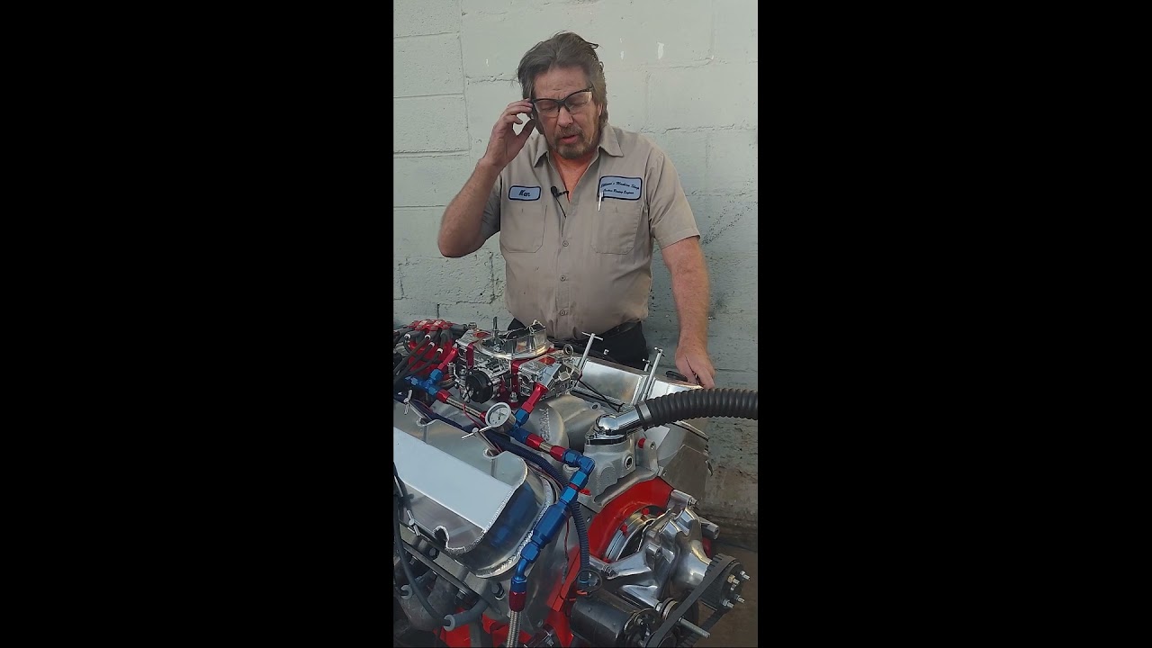Beautiful 496 Big Block Chevy Stroker! test run!