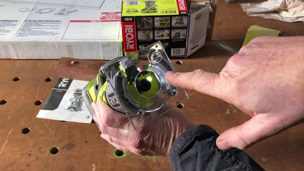 Ryobi cordless trim router