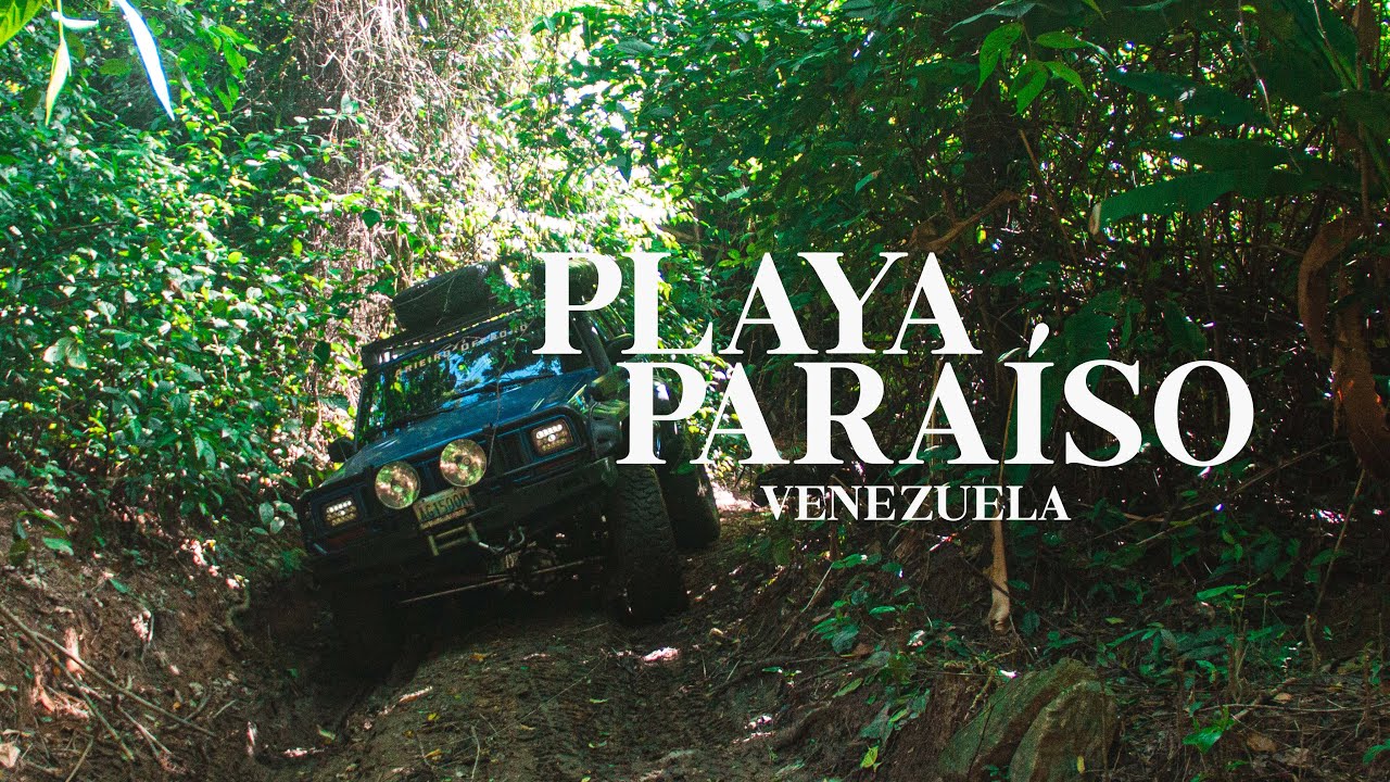 Playa Paraiso Venezuela - acampando en solitario