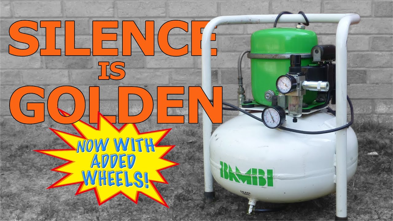 Making a Low Noise Compressor More Workshop Friendly