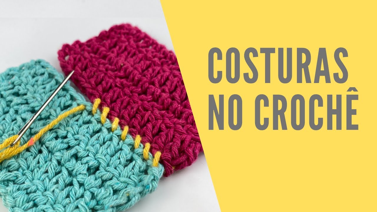 Costura no crochê- Fácil