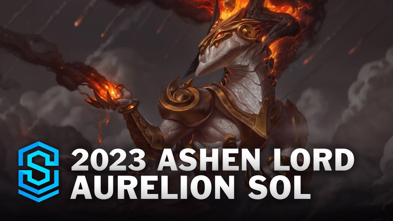 Ashen Lord Aurelion Sol Skin Spotlight - League of Legends