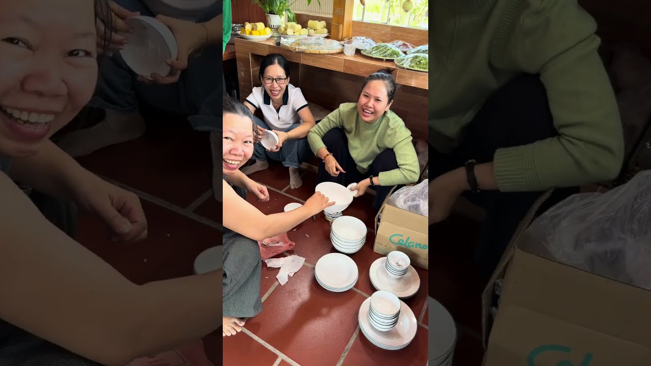 Tân gia bếp mới của em 