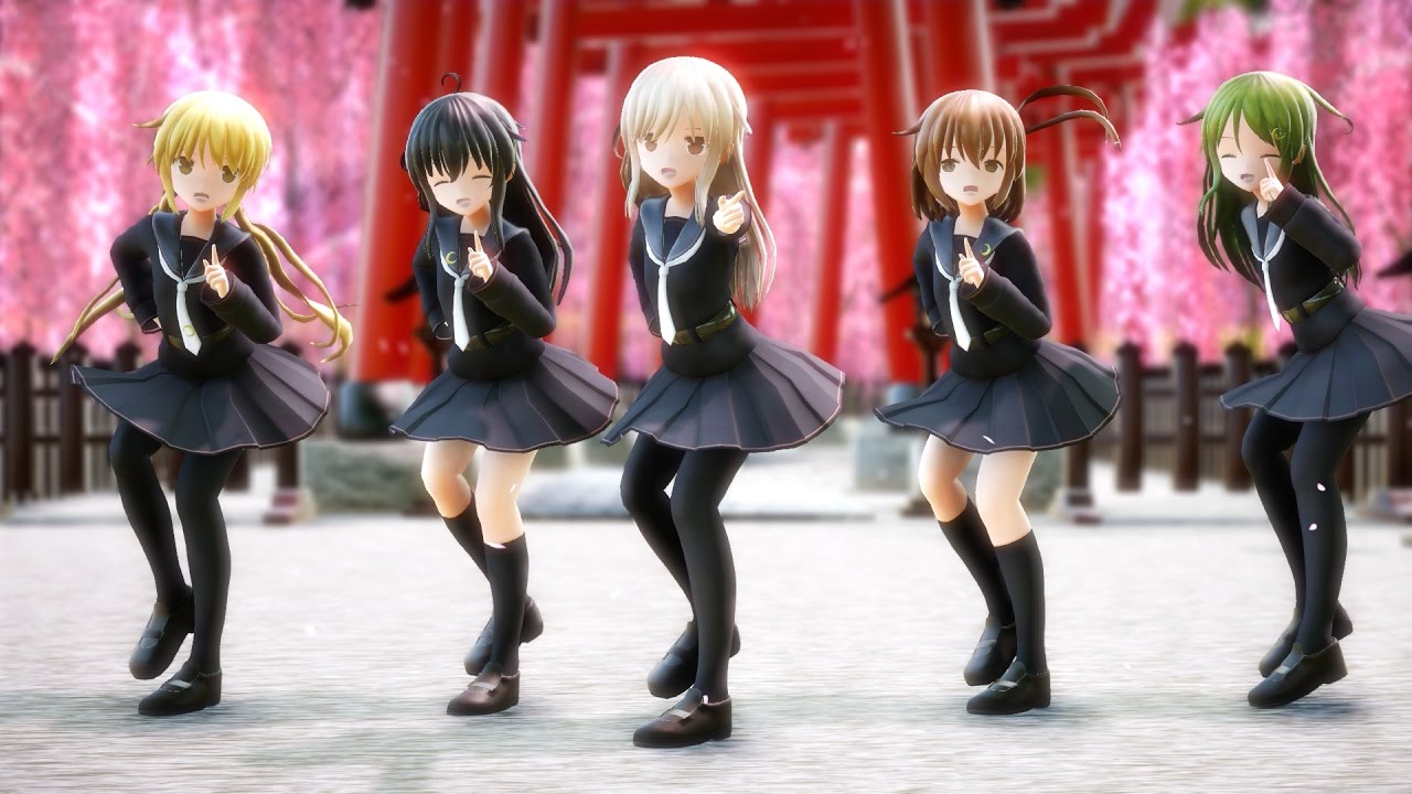 【MMD艦これ】睦月型【気まぐれメルシィ】