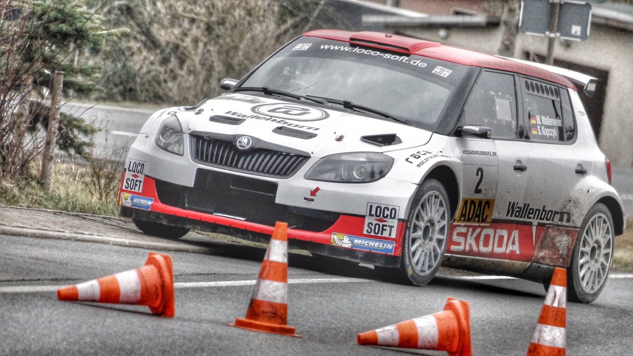 Rallye Erzgebirge 2015 WP8 Skoda Fabia S2000 Wallenwein/Kopczyk Onboard