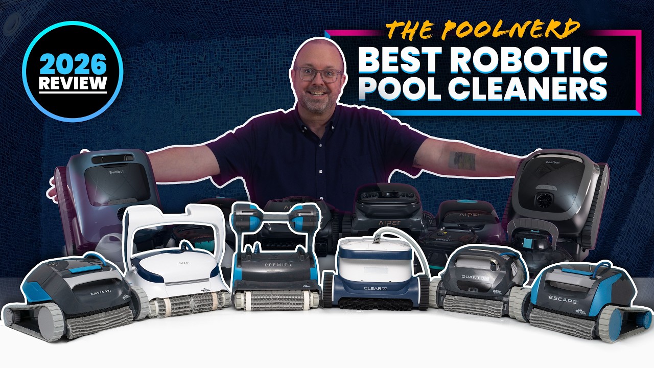 Best Robotic Pool Cleaners of 2026 (30+ Models Reviewed & Tested)