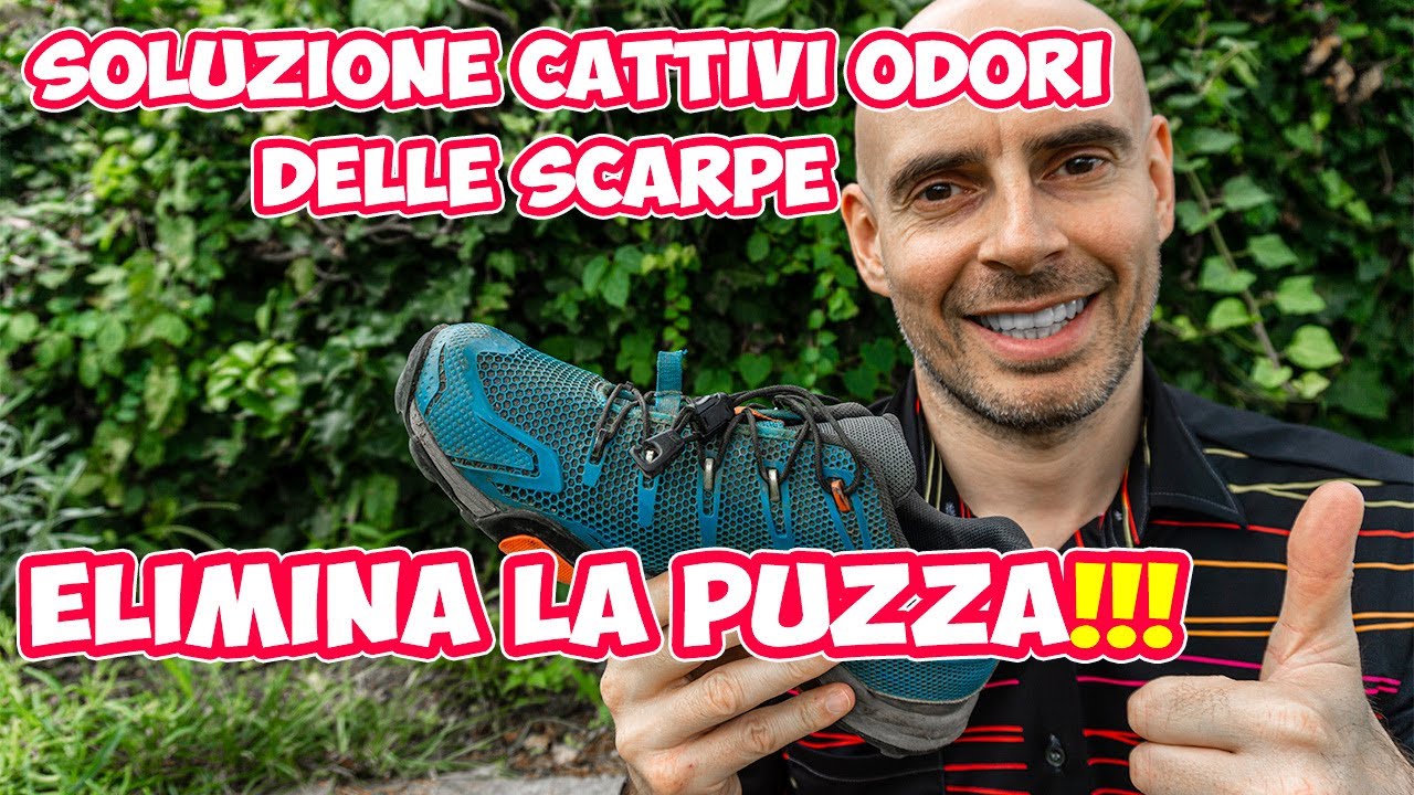 Come eliminare l'odore delle scarpe (FUNZIONA DAVVERO). Ottimo per viaggiatori.