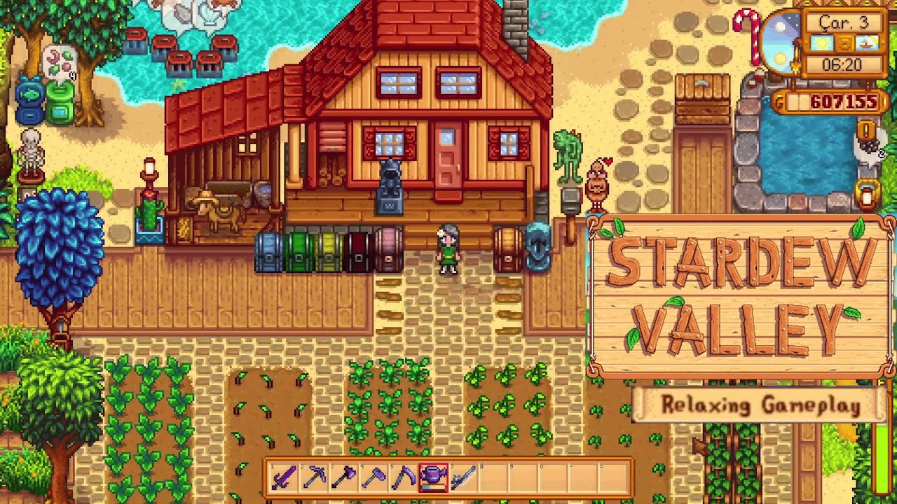 Relaxing Stardew Valley Gameplay | 3nd Year🔆Summer Day 26-28 (No Commentary) for Sleep, Study,Focus