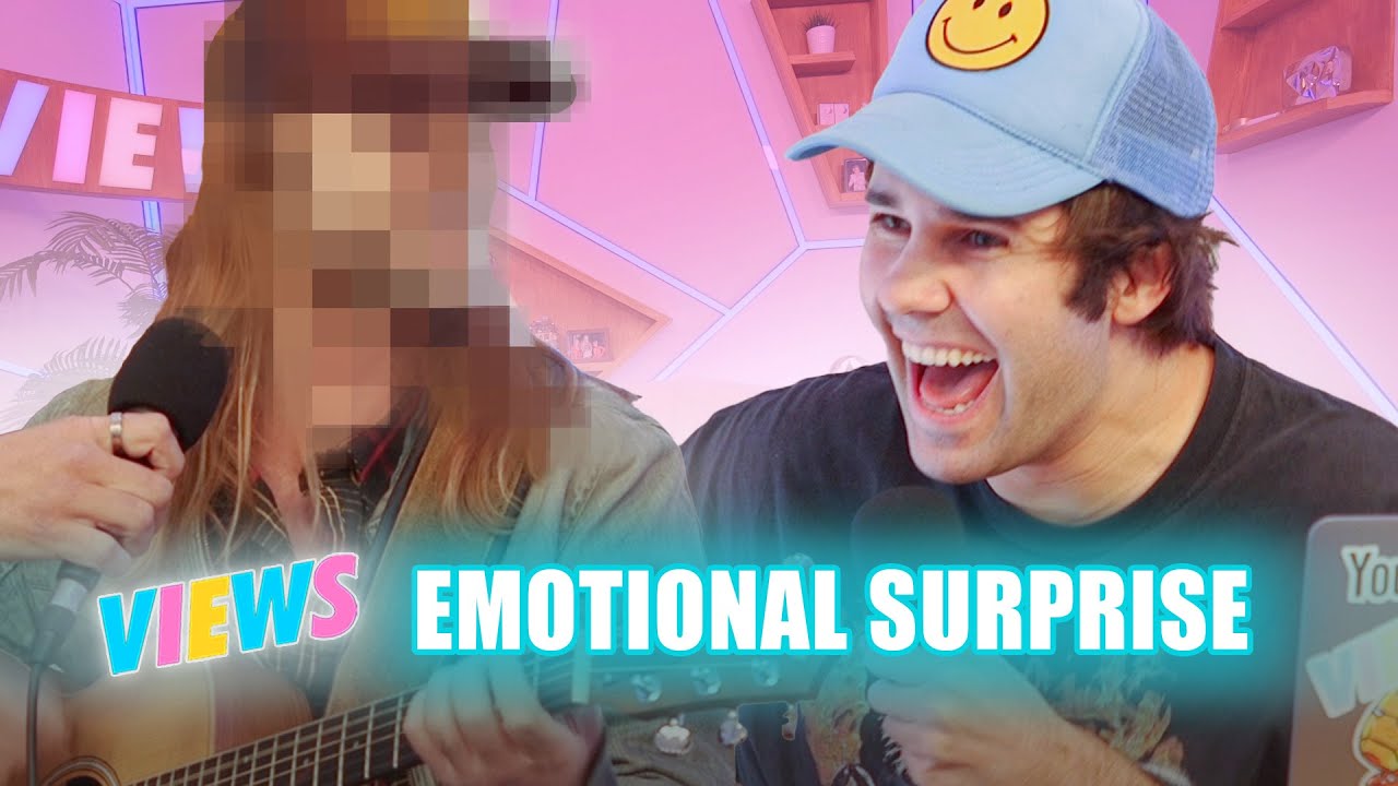 SURPRISED BY MY FAVORITE MUSICIAN!