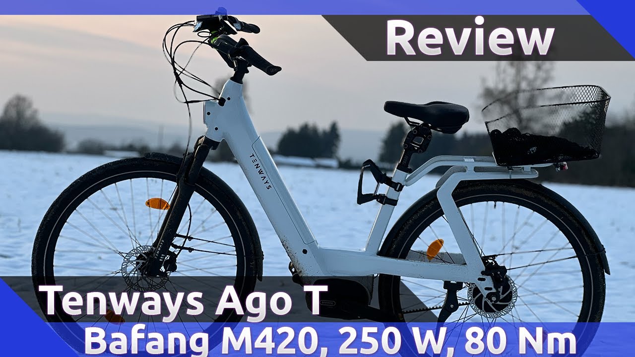 Tenways Ago T 🚴‍♂️  Smartes E-Bike mit durchdachtem Design und moderner Technologie  Review (2023)
