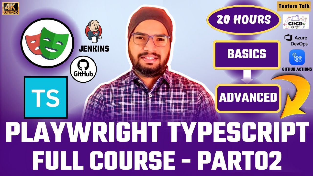 #2 Advanced Playwright TypeScript Tutorial Full Course 2025 | Playwright Automation Tutorial