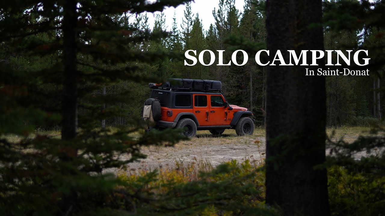 My First SOLO Camping Experience | JEEP WRANGLER OVERLAND CAMPING ADVENTURE | 7A9
