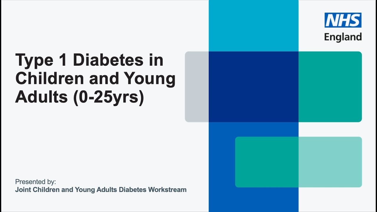 Lunch & Learn Webinar: Type 1 diabetes in children and young adults (0-25)