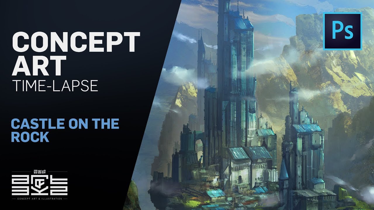 Castle on the rock: Concept Art Process