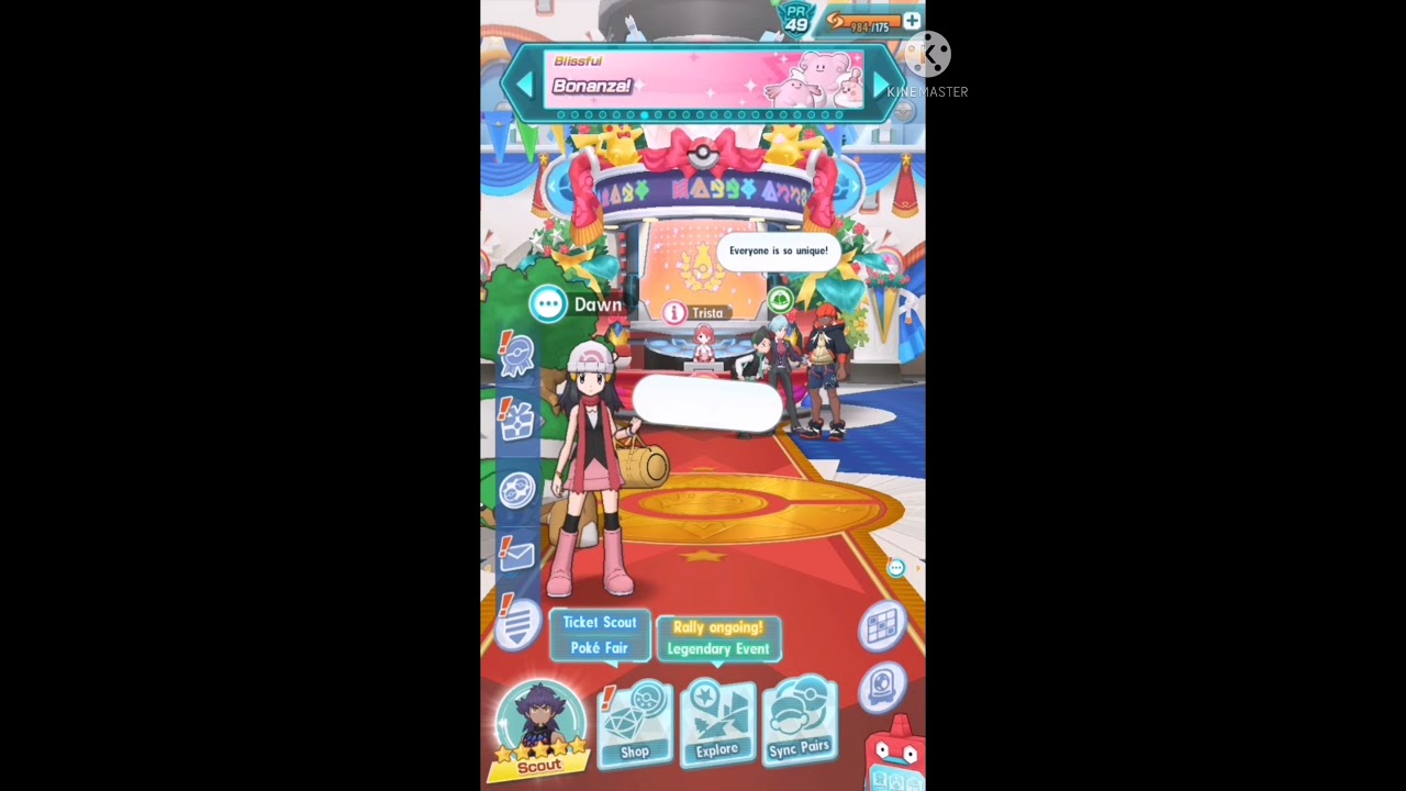 (Day 6) Trying the 10 Free Sync Pair Scout in Pok&eacute;mon Masters
