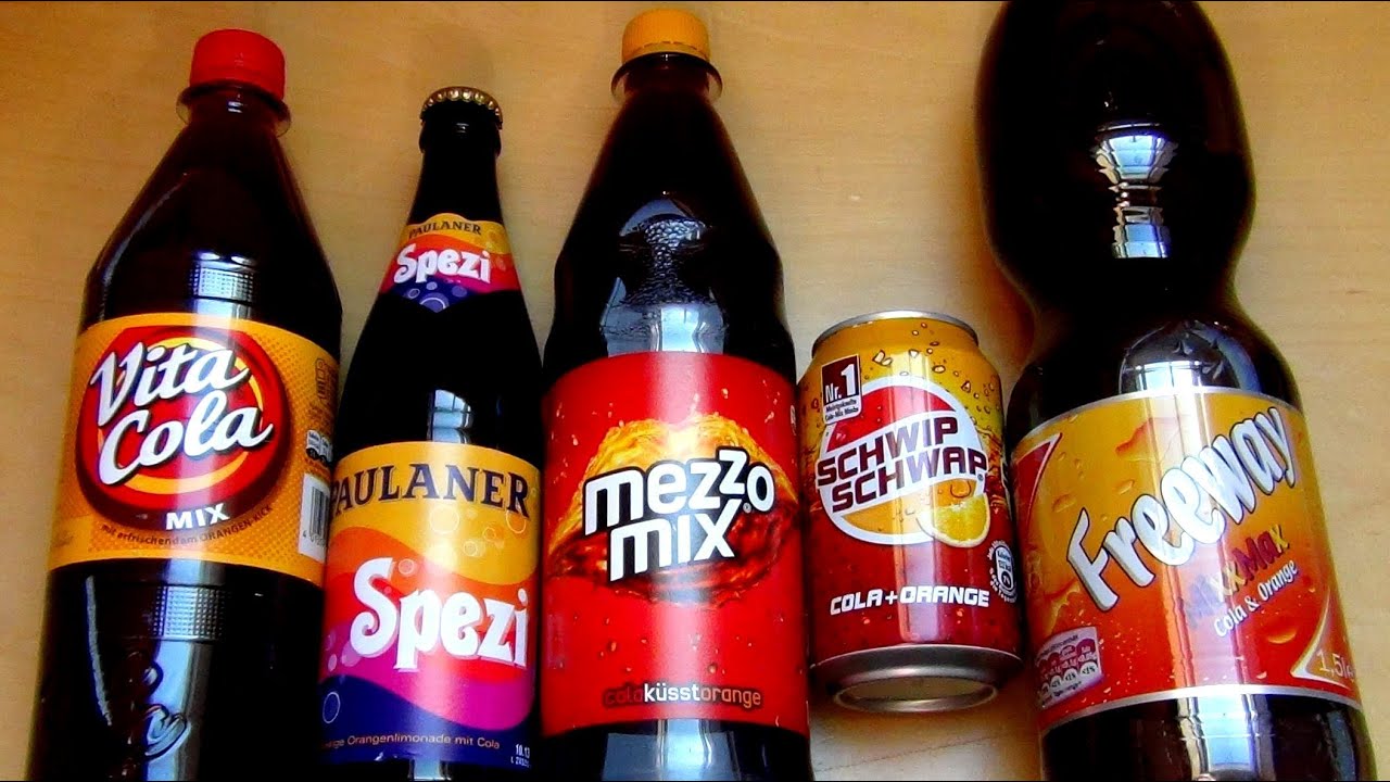 Cola-Orange-Mix Battle [Schwip Schwap | Mezzo Mix | Paulaner Spezi | Vita Cola | LIDL Freeway]