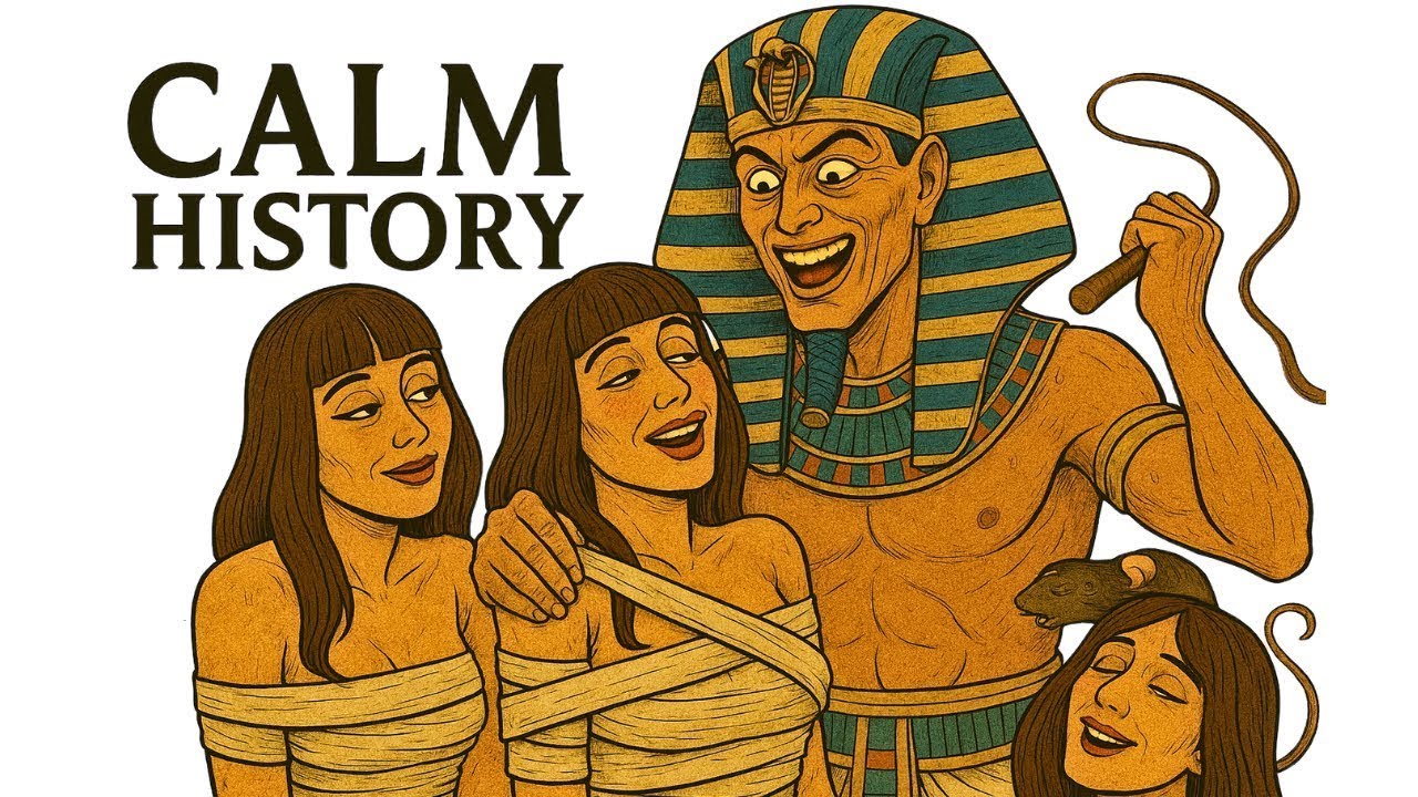The DISTURBING Life of Pharaohs in Ancient Egypt | Boring History for Sleep #history