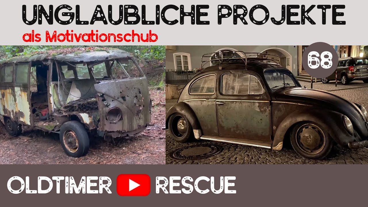 Unglaubliche Projekte als Motivation zur eigenen Oldtimer-Restauration  [EP 68]