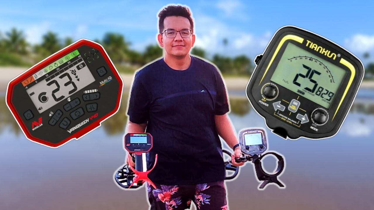 Vanquish vs TX 850 na PRAIA e no CAMPO [Detectorismo]