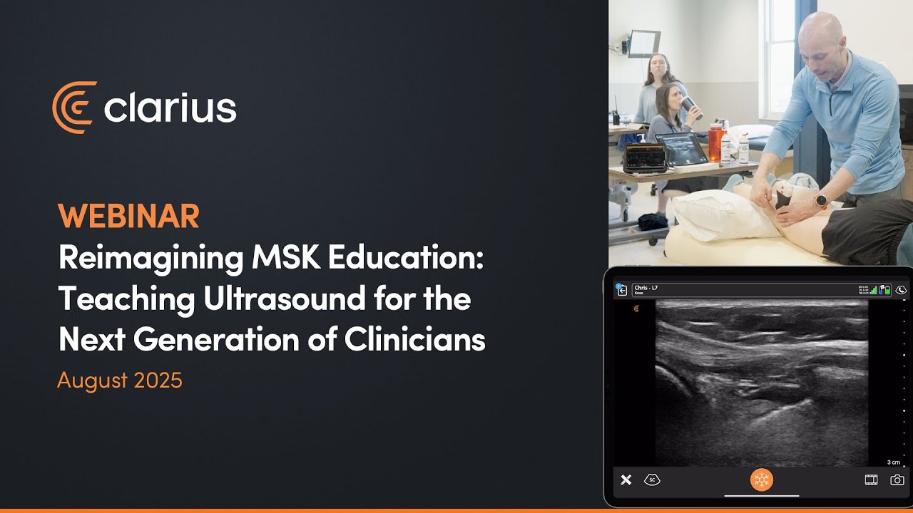 Reimagining MSK Education: Teaching Ultrasound for the Next Generation of Clinicians