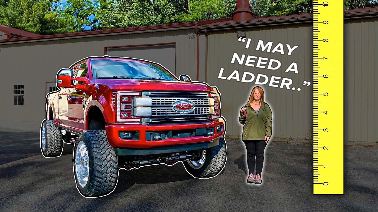 GRANDMA wins a MASSIVE F250 on 38’s!