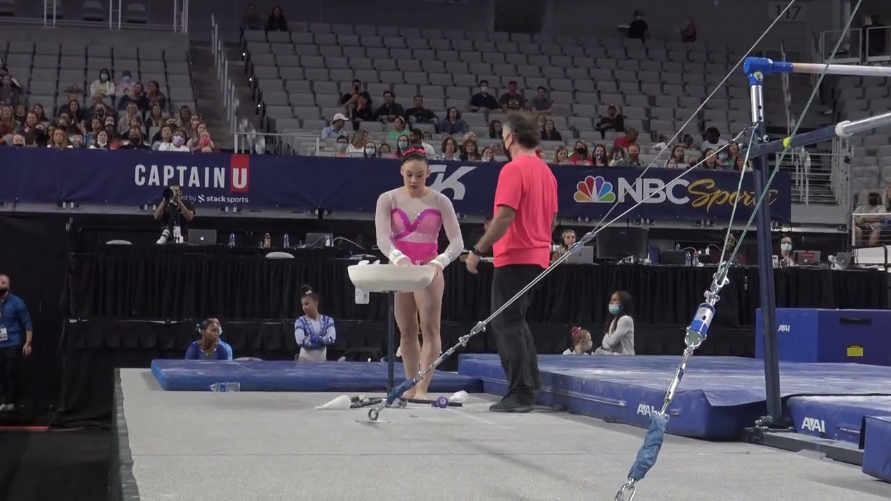 Ciena Alipio - Uneven Bars - 2021 U.S. Gymnastics Championships - Senior Women Day 1