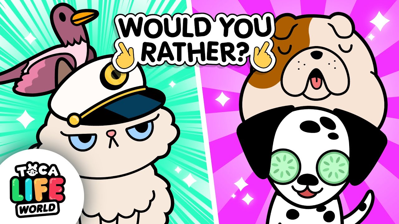 Would you rather 🎭 | Play the Toca Life Game