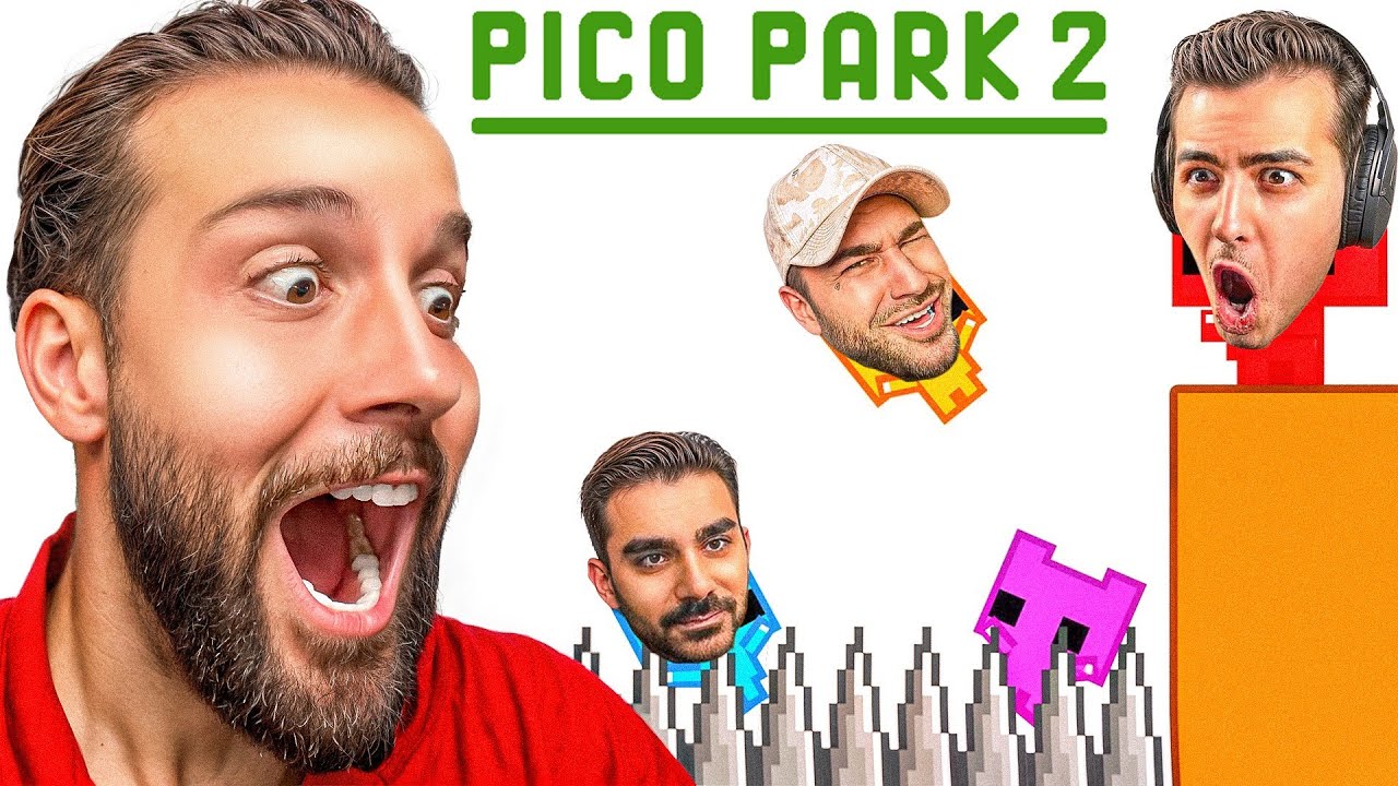 توی این بازی دهنمون سرویس شد 😂 PICO PARK