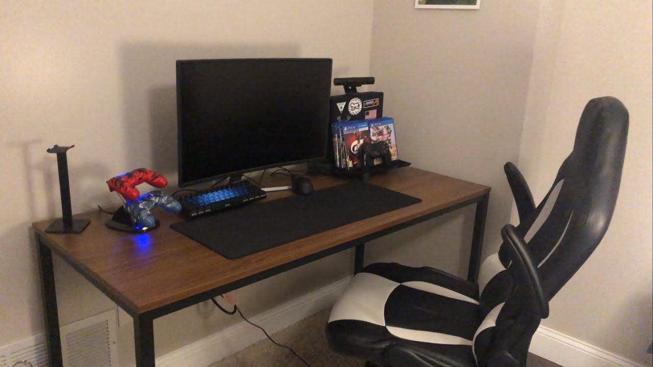 My budget Ps4 gaming/streaming setup (New addition)