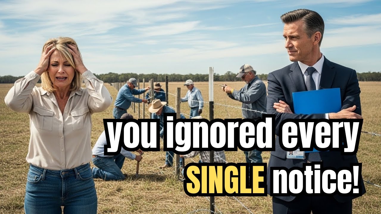 HOA Put Up a Fence Around My Ranch While  I Was on Vacation—Then the Land Commissioner Stepped In!