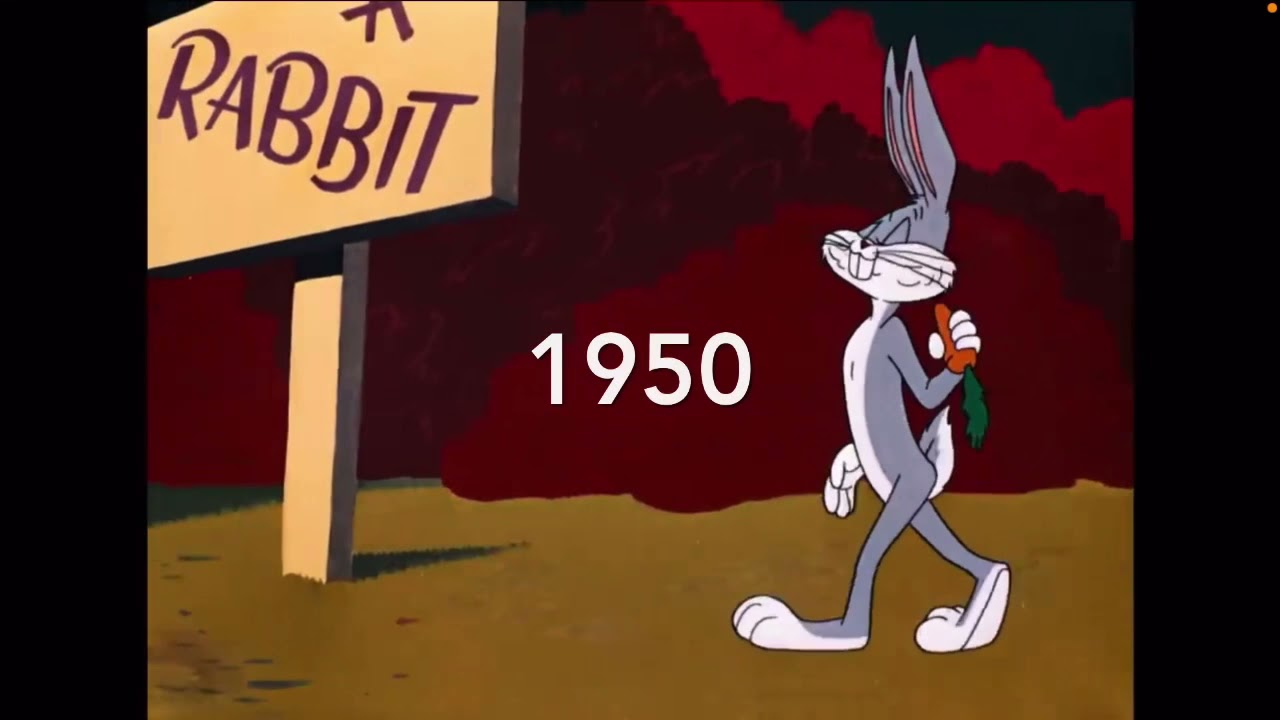 Evolución de Bugs Bunny remake