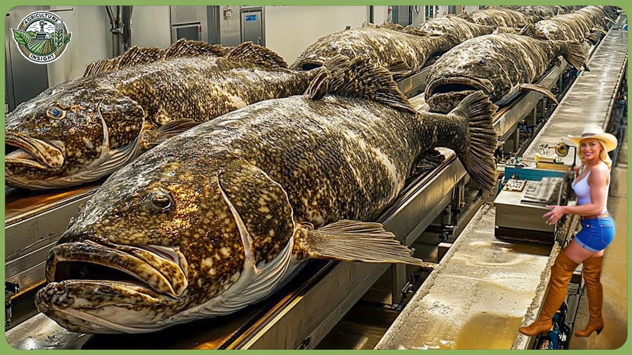 How Million Tons of Salmon Are Processed – Incredible Salmon Roe Farming