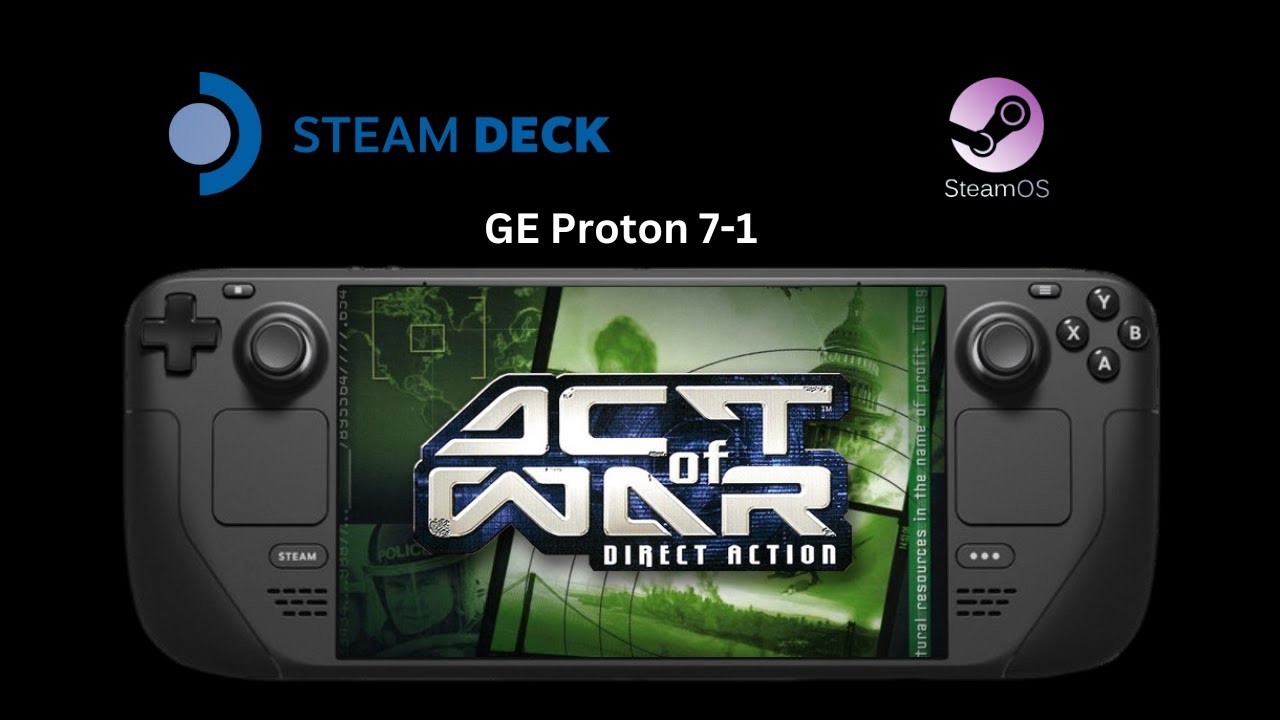 Act of War: Direct Action (2005) - Steam Deck Gameplay | Making the game run