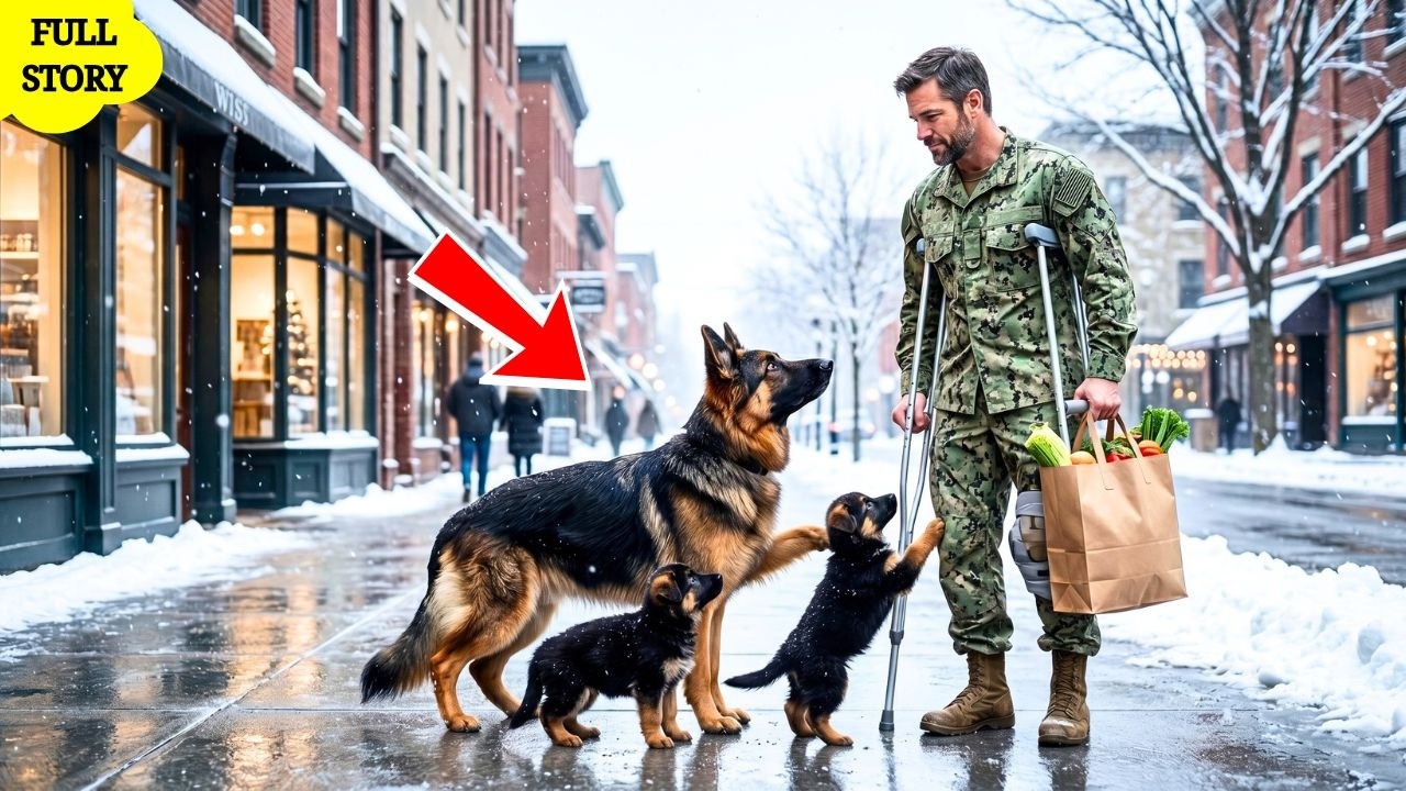 A Wounded Navy SEAL Met a Mother Dog and Two Puppies &mdash; None of Them Expected What Came Next