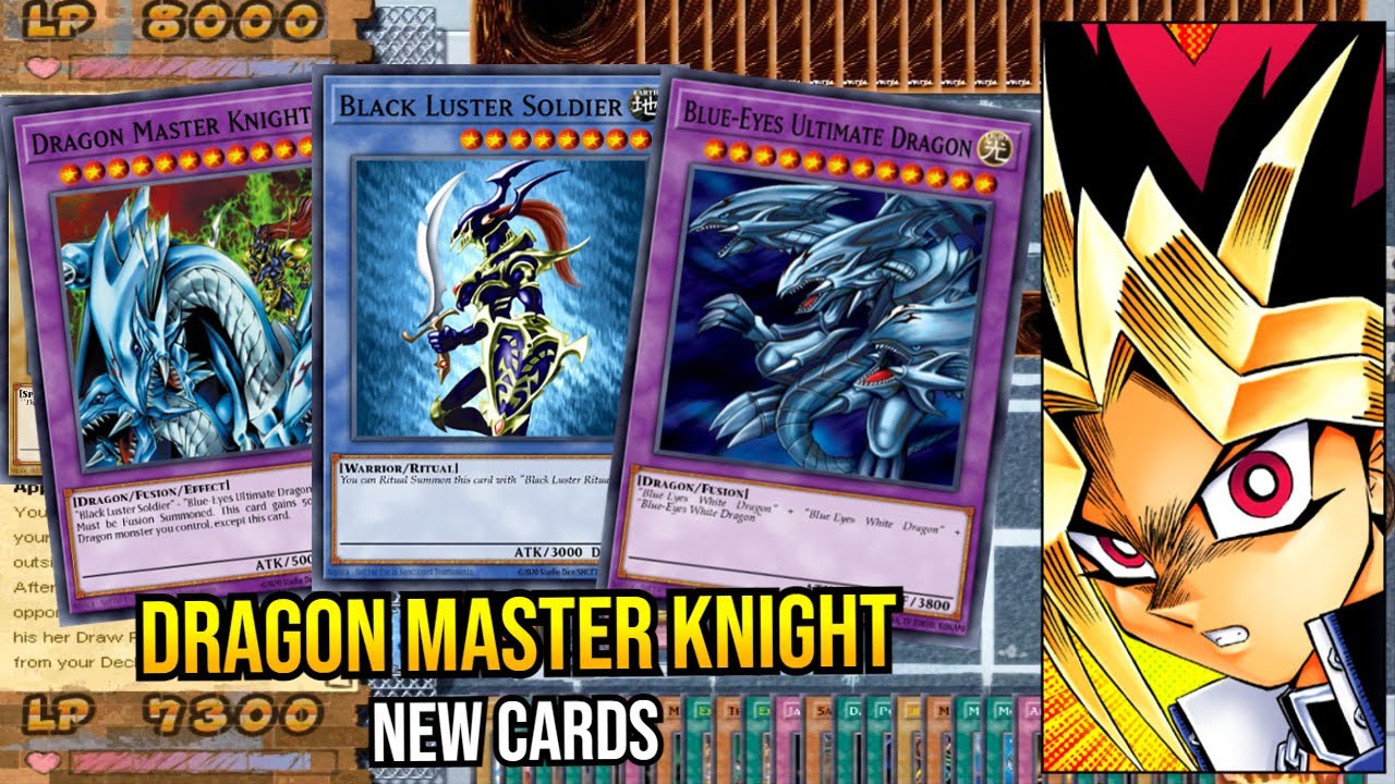 Yu-Gi-Oh! Power of Chaos Atem The Destiny - DRAGON MASTER KNIGHT DECK !!