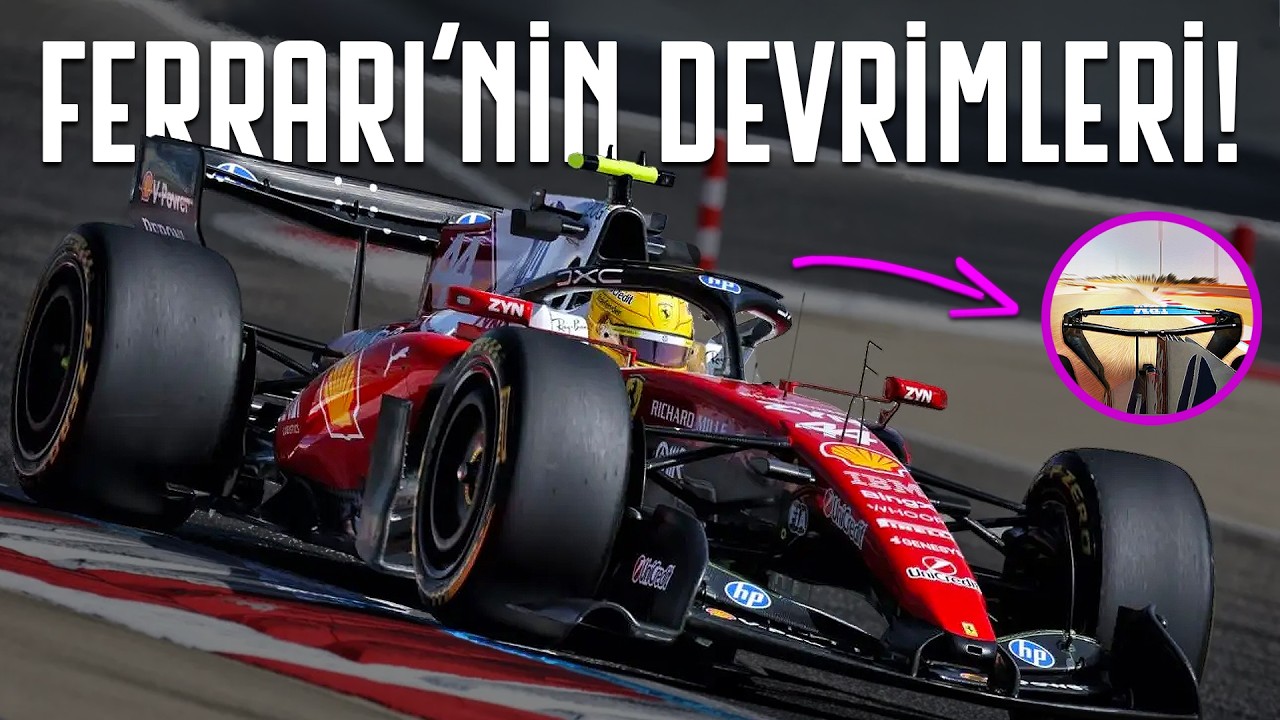 Ferrari 2026’nın ŞİFRESİ ÇÖZDÜ! Ters DÖNEN KANAT ve Küçük Turbo