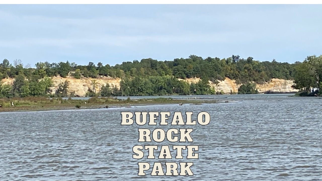 Hiking Buffalo Rock State Park, adventures(lost) on side trail, and two Buffalo