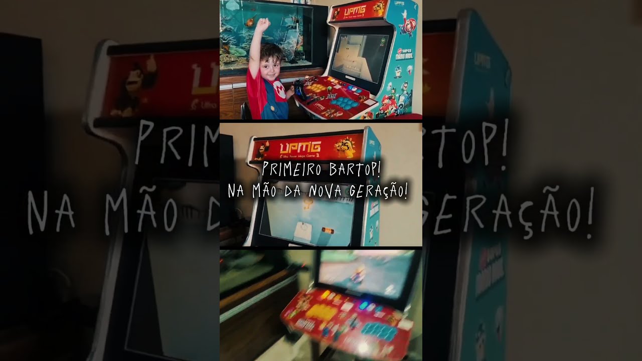 Primeiro Bartop da UPMG, foi passado pra nova gera&ccedil;&atilde;o 2025