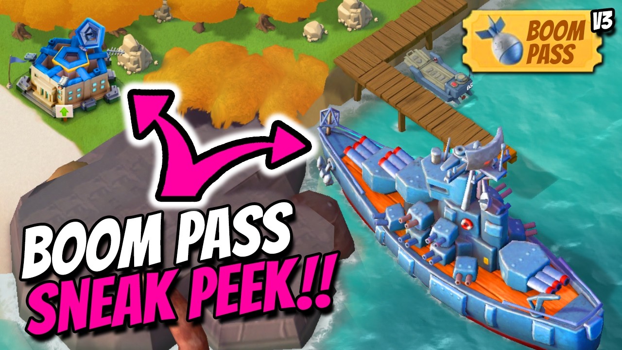 Best Skins Yet in the Boom Pass!? Boom Beach Sneak Peek!