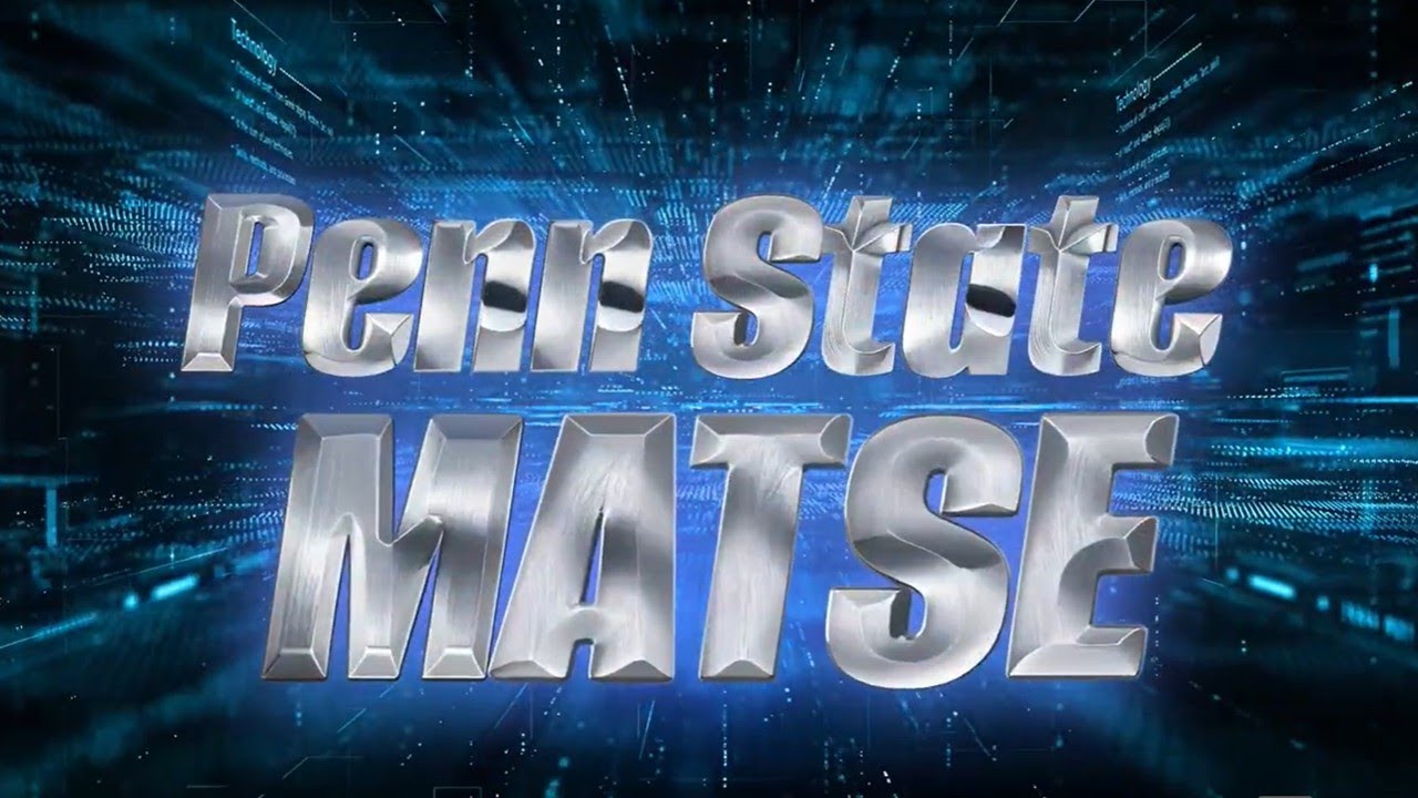 Thank you for being part of MatSE!