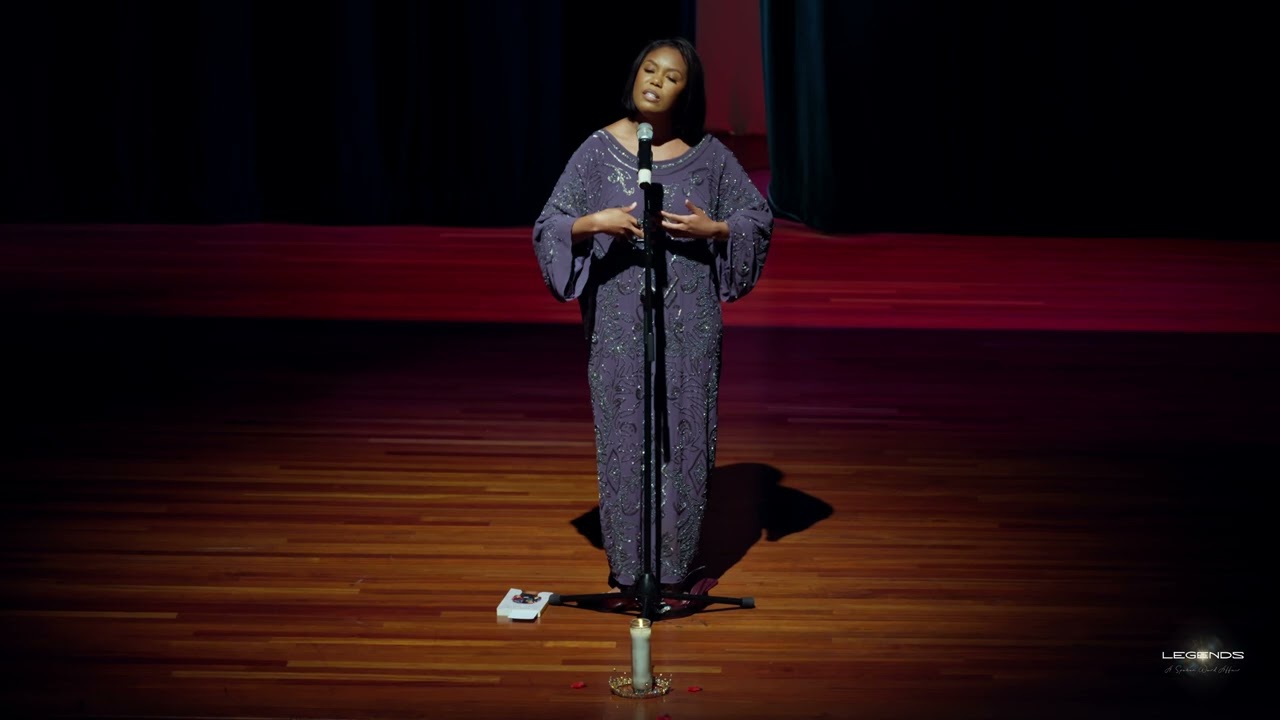 Jasmine Mans at 2nd Annual LEGENDS: A Spoken Word Affair