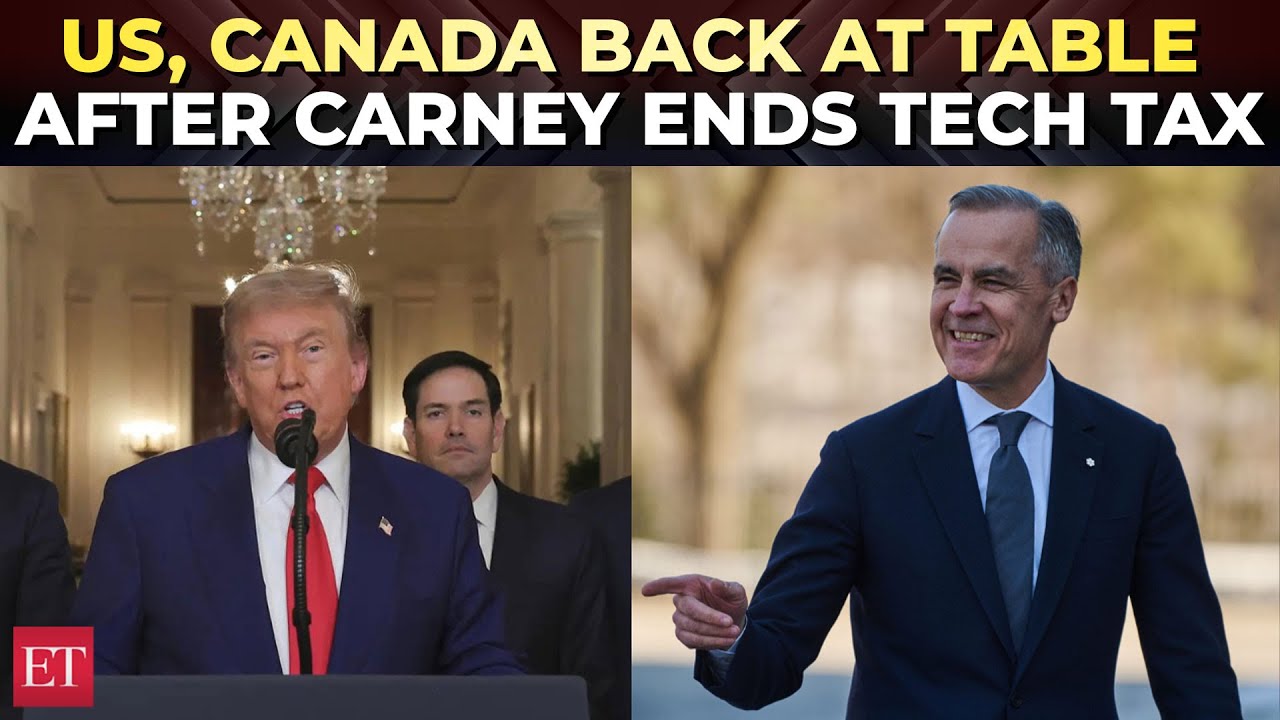 Trade talks resume as Canada rescinded tech tax ahead of Trump’s July 9 deadline