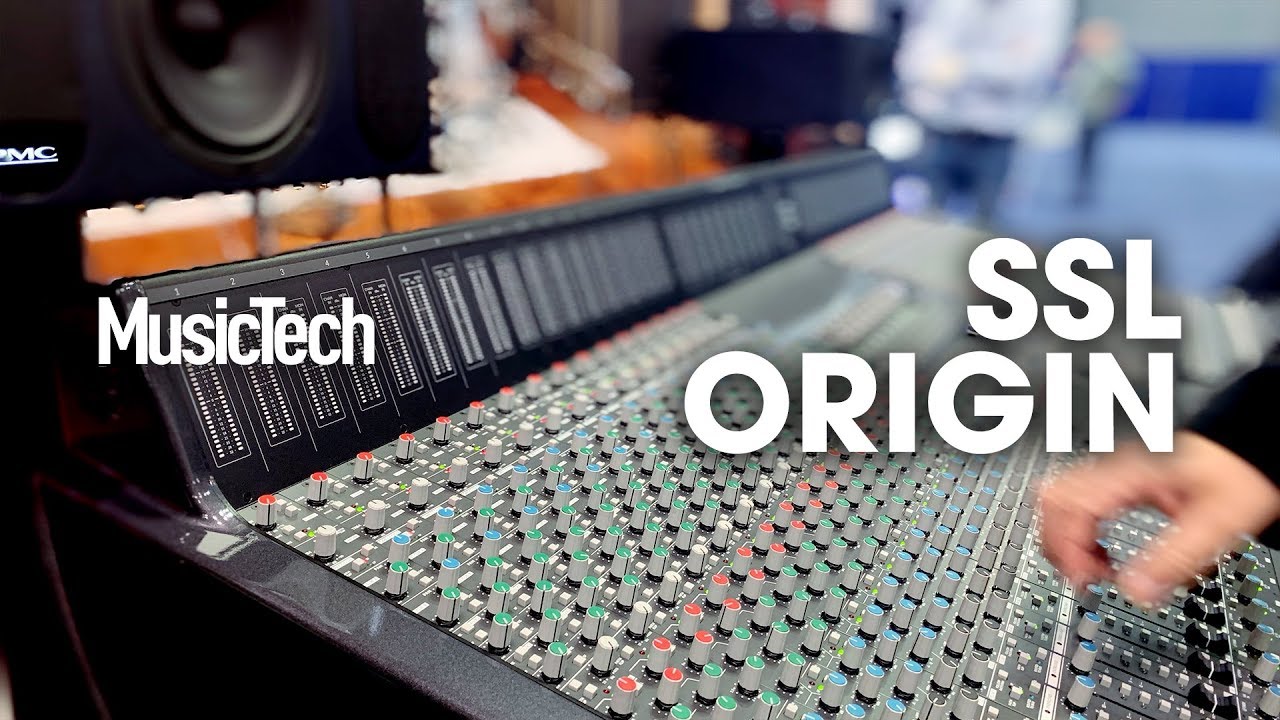 SSL's first major console in 15 years, Origin
