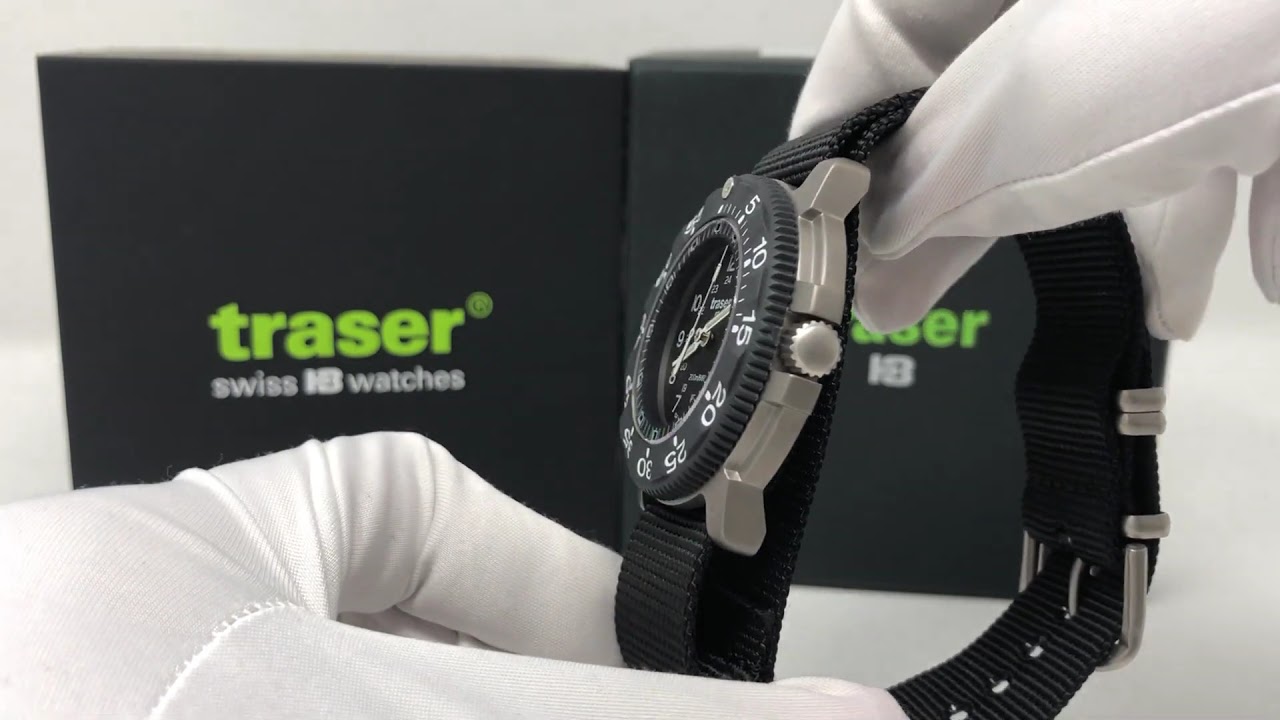 Traser Watch H3 Commander Force with Black Nato Strap 100284