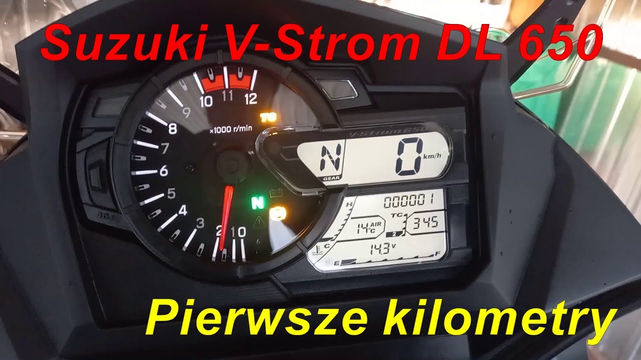 Suzuki V-Strom DL 650 - Pierwsze kilometry...