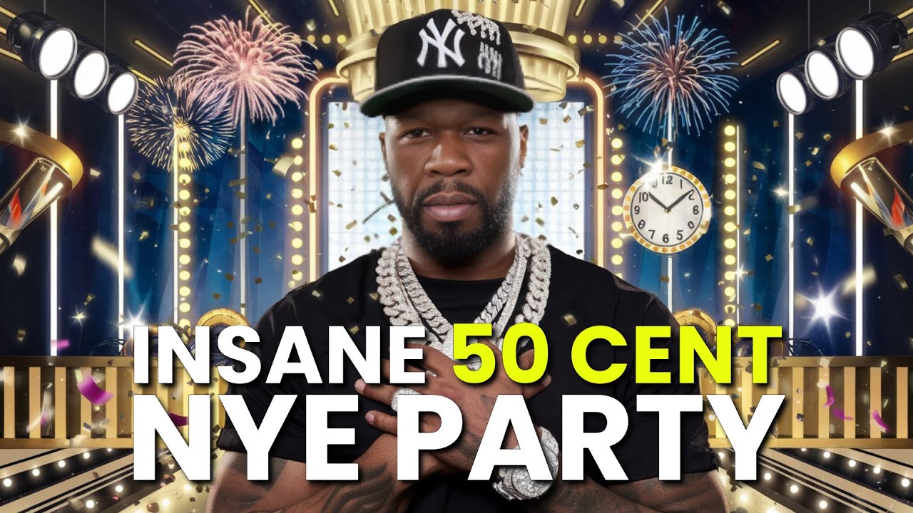 Внутри безумной новогодней вечеринки 50 Cent в Майами-Бич 🎉 @50Cent