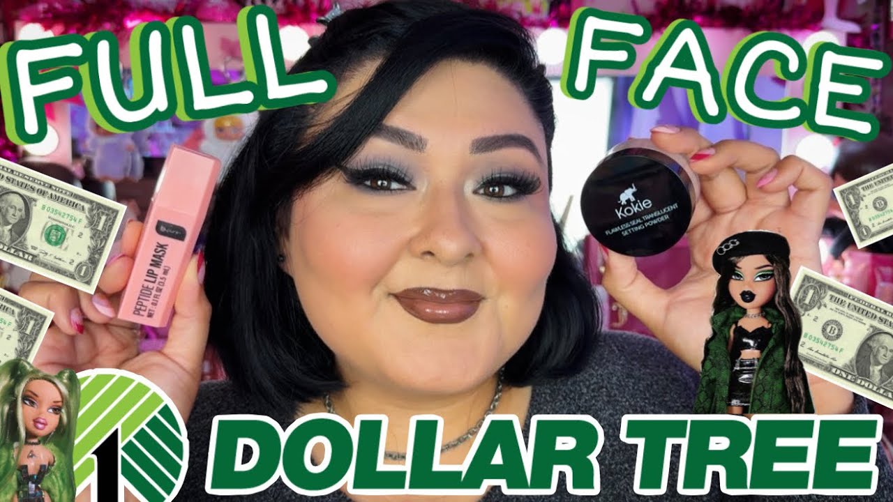 Макияж всего лица за 1,25 доллара в Dollar Tree // Косметика LA Colors, Ioni и многое другое!