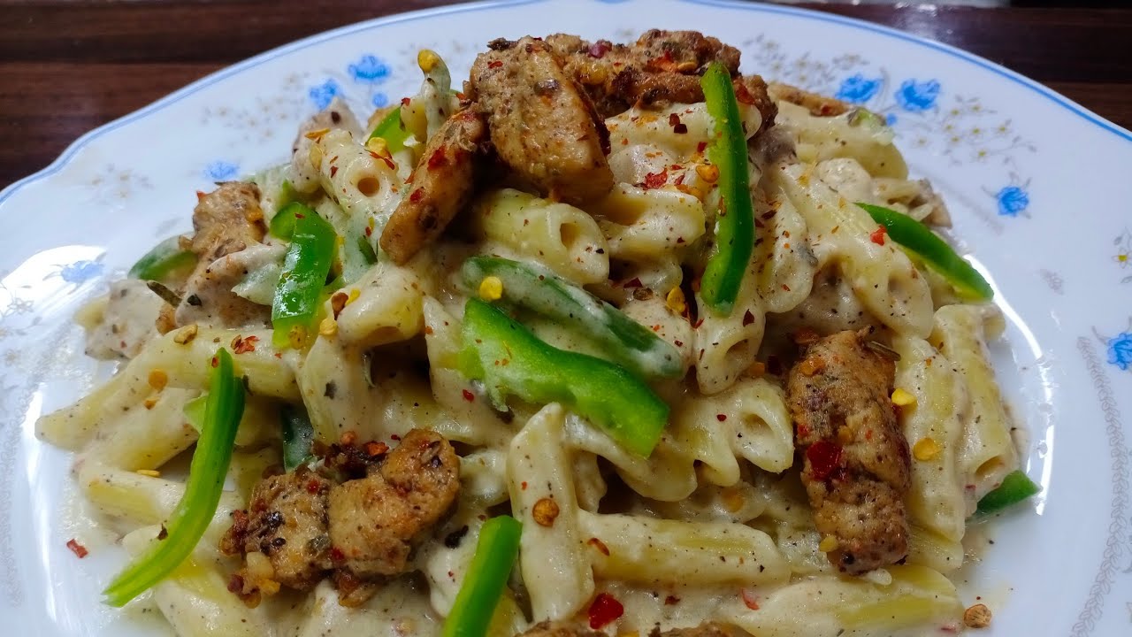 White Pasta Recipe || Cooking with shahnaz
